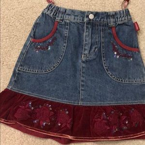 Pampolina Girl denim skirt
